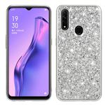 For OPPO A8 / A31 Glitter Powder Shockproof TPU Protective Case(Silver)