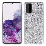 For Huawei P40 Pro Plus Glitter Powder Shockproof TPU Protective Case(Silver)