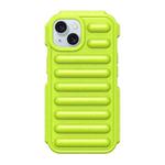 For iPhone 15 Capsule Series Candy Color TPU Phone Case(Green)