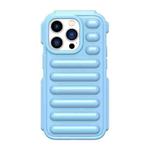 For iPhone 14 Pro Capsule Series Candy Color TPU Phone Case(Blue)