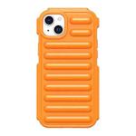 For iPhone 14 Plus Capsule Series Candy Color TPU Phone Case(Orange)