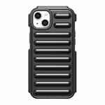 For iPhone 14 Plus Capsule Series Candy Color TPU Phone Case(Black)