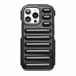 For iPhone 13 Pro Capsule Series Candy Color TPU Phone Case(Black)