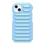 For iPhone 13 Capsule Series Candy Color TPU Phone Case(Blue)