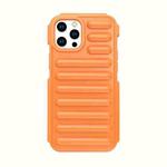 For iPhone 12 Pro Max Capsule Series Candy Color TPU Phone Case(Orange)