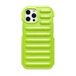 For iPhone 12 Pro Capsule Series Candy Color TPU Phone Case(Green)