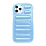 For iPhone 11 Pro Max Capsule Series Candy Color TPU Phone Case(Blue)