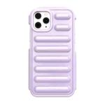 For iPhone 11 Pro Max Capsule Series Candy Color TPU Phone Case(Purple)