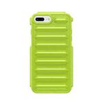 For iPhone 8 Plus Capsule Series Candy Color TPU Phone Case(Green)