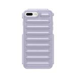 For iPhone 8 Plus Capsule Series Candy Color TPU Phone Case(Purple)