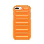 For iPhone 7 Plus Capsule Series Candy Color TPU Phone Case(Orange)