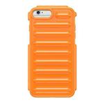 For iPhone 6s Plus Capsule Series Candy Color TPU Phone Case(Orange)