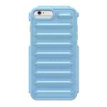 For iPhone 6 Plus Capsule Series Candy Color TPU Phone Case(Blue)