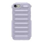 For iPhone SE 2022 Capsule Series Candy Color TPU Phone Case(Purple)