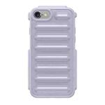 For iPhone SE 2020 Capsule Series Candy Color TPU Phone Case(Purple)