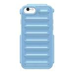 For iPhone 6s Capsule Series Candy Color TPU Phone Case(Blue)