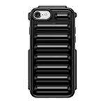 For iPhone 7 Capsule Series Candy Color TPU Phone Case(Black)