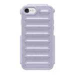 For iPhone 7 Capsule Series Candy Color TPU Phone Case(Purple)