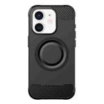 For iPhone 12 Skin Feel Frosted TPU Phone Case(Black)