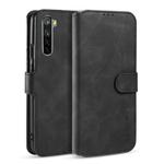 For OnePlus Nord DG.MING Retro Oil Side Horizontal Flip Case with Holder & Card Slots & Wallet(Black)