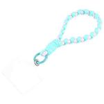 Mobile Phone Anti-lost Braided Short Lanyard(Green + Pink)