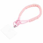 Universal Phone Anti-lost Braided Knotted Short Lanyard(Pink)