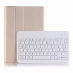 For Huawei MatePad T8 Ultra-thin Detachable Bluetooth Keyboard Leather Tablet Case with Stand & Sleep Function & Backlight(Gold)
