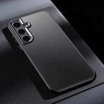 For Samsung Galaxy S24 5G SULADA Skin Feel Matte Shockproof Phone Case(Black)