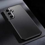 For Samsung Galaxy S24+ 5G SULADA Skin Feel Matte Shockproof Phone Case(Black)