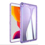 For iPad Air 3 10.5 2019 Clear Acrylic Hybrid TPU Tablet Case(Purple)