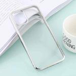 For iPhone 12 mini Ultra-thin Plating TPU Protective Soft Case(Silver)