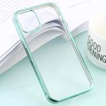 For iPhone 12 mini Ultra-thin Plating TPU Protective Soft Case (Green)