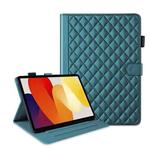 For Xiaomi Redmi Pad 8.8 inch 2025 Rhombus Lattice Leather Tablet Case(Dark Green)