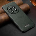 For Honor Magic7 SULADA Shockproof TPU Hybrid Handmade Leather Phone Case(Green)