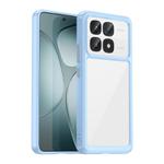 For Redmi K70 Ultra Colorful Series Acrylic Hybrid TPU Phone Case(Blue)