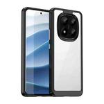 For Redmi Note 14 Pro+ 5G Colorful Series Acrylic Hybrid TPU Phone Case(Black)