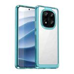 For Redmi Note 14 Pro+ 5G Colorful Series Acrylic Hybrid TPU Phone Case(Transparent Blue)