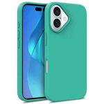 For iPhone 16 Wheat Straw TPU Phone Case(Green)