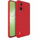 For OPPO K12x imak UC-4 Series Straight Edge TPU Phone Case(Red)