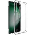 For Samsung Galaxy S24 FE 5G imak Shockproof Airbag TPU Phone Case(Transparent)