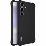 For Samsung Galaxy S25 5G imak Shockproof Airbag TPU Phone Case(Matte Black)