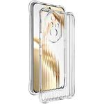 For Honor 200 IMAK Corrugated Texture Airbag TPU Phone Case(Transparent)