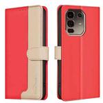 For Infinix Note 50 Pro+ 5G Color Matching RFID Anti-theft Leather Phone Case(Red)
