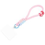 Mobile Phone Anti-lost Rope Short Lanyard(Pink)