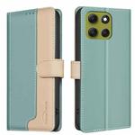 For Motorola Moto G86 5G Color Matching RFID Anti-theft Leather Phone Case(Green)
