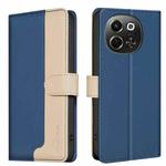 For Tecno Pova 6 Neo 5G / Spark 30 5G Color Matching RFID Anti-theft Leather Phone Case(Blue)