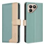 For Tecno Pova 7 Ultra 5G Color Matching RFID Anti-theft Leather Phone Case(Green)