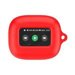 For JBL Live Beam 3 Wireless Bluetooth Earphones Silicone Protective Case(Red)