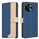 For vivo Y38 5G / Y200i 5G Color Matching RFID Anti-theft Leather Phone Case(Blue)
