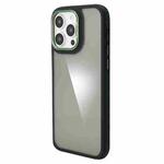 For iPhone 13 Pro Gold Shield 3 in 1 Phone Case(Green)